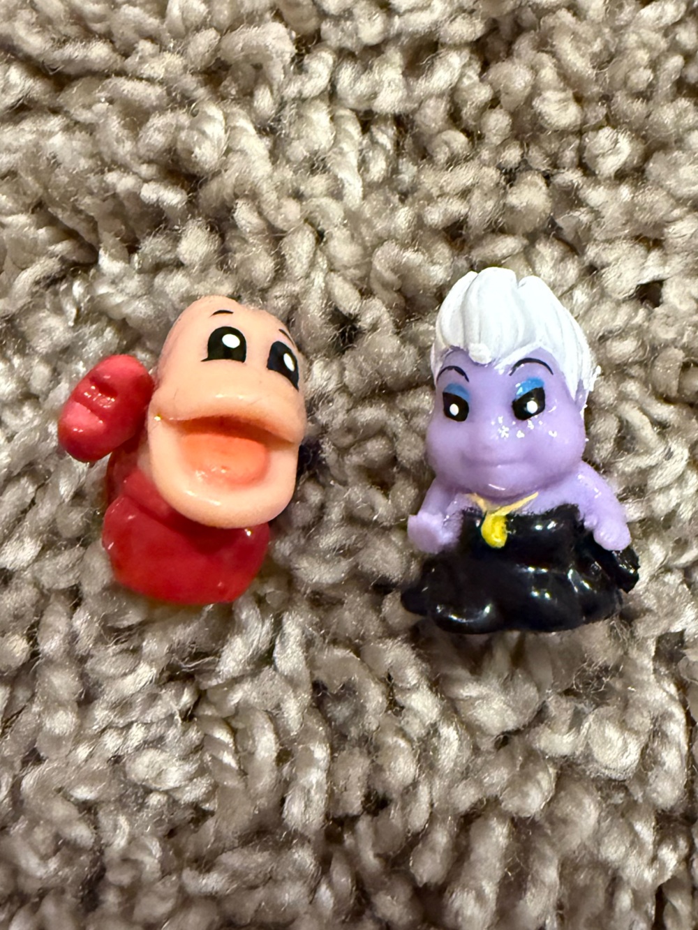 Disney Little Mermaid Squinkies Sebastian Ursula Figures + Capsules